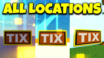 All TIX LOCATIONS in Roblox Bedwars