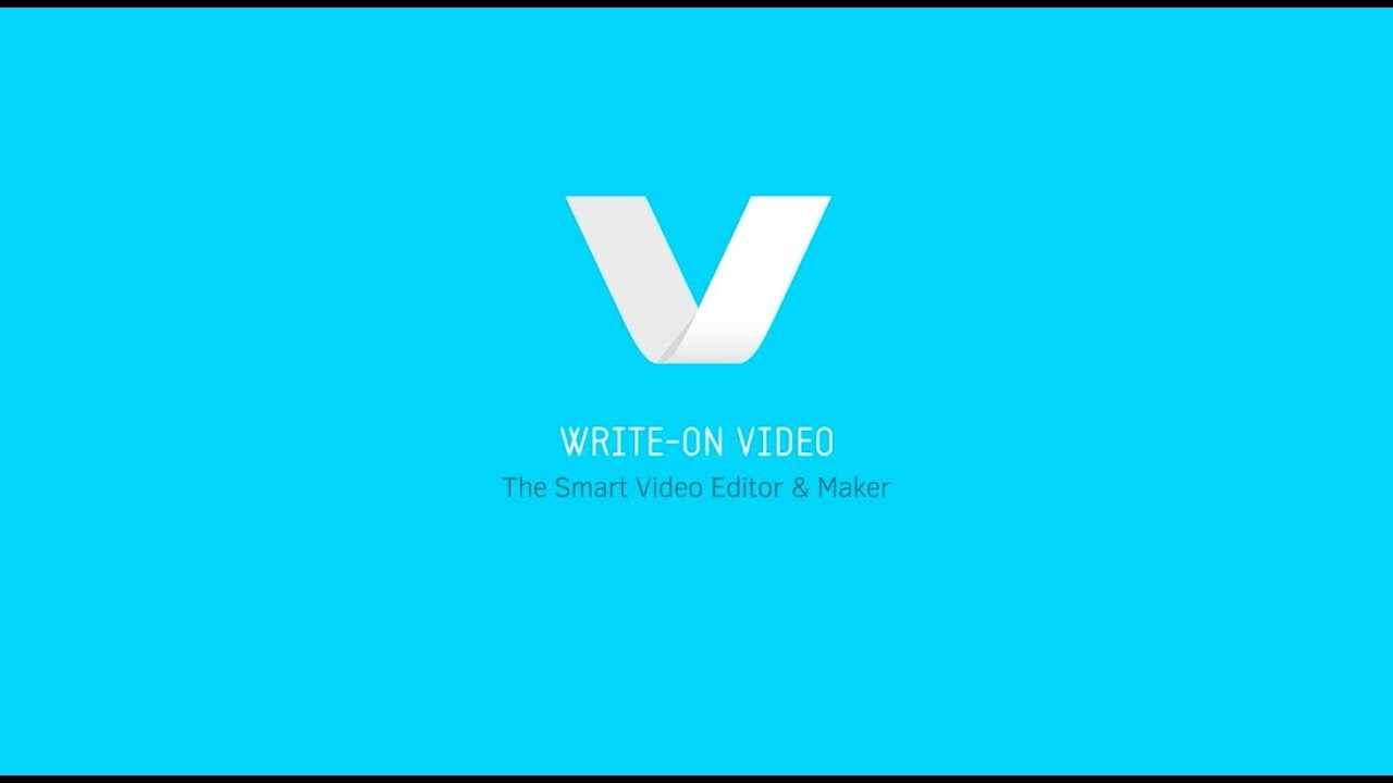 Write-on Video for Mac: The Smart Video Editor & Maker