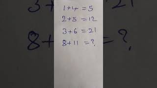 solve the puzzle #shorts #puzzle #iqtest #maths #mathpuzzle