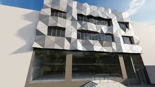 Facade Renovation Proposal for an Office Buidling in Doha