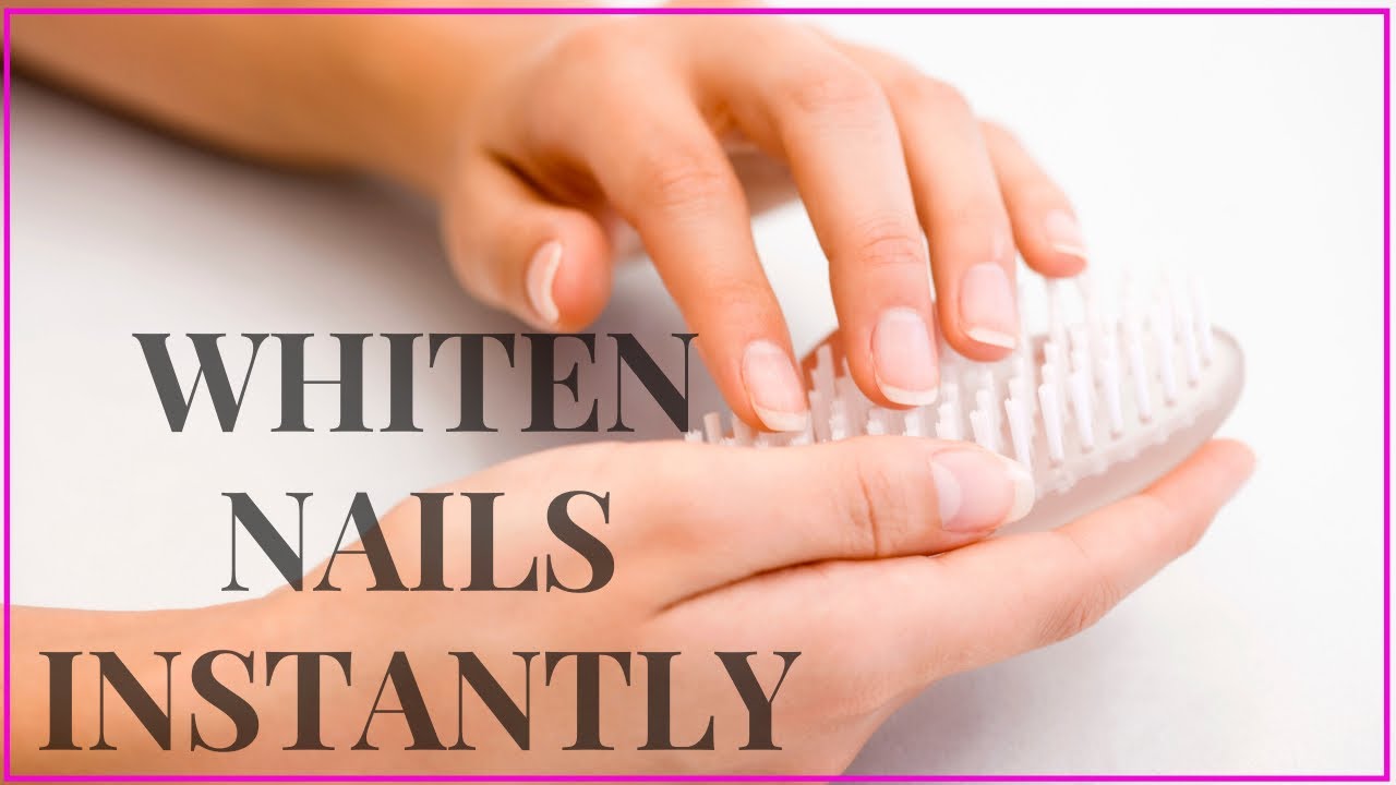 How to whiten your nails