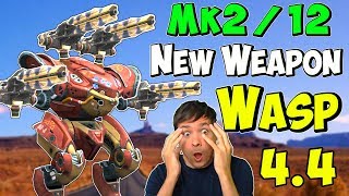 New Mk2 Corrosion Weapon WASP Spectre Gameplay - War Robots Update WR