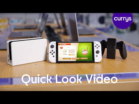 NINTENDO Switch OLED - White - Quick Look - YouTube