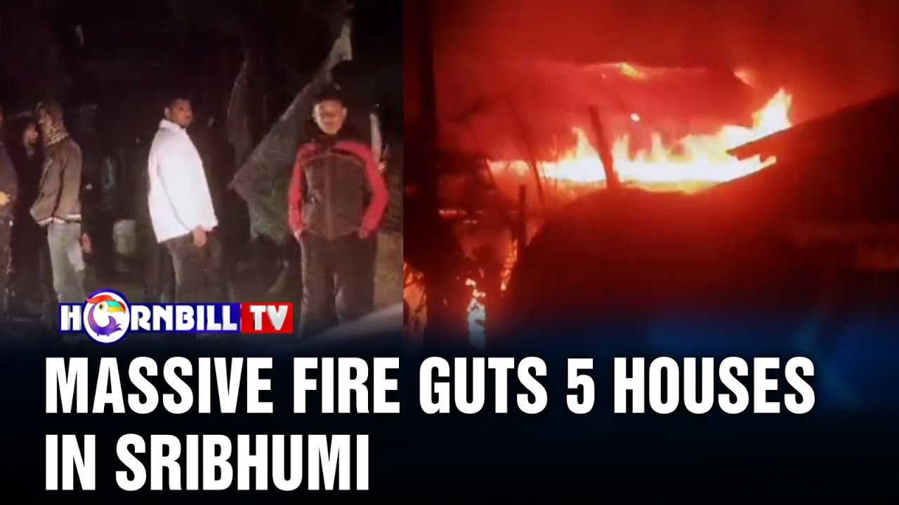 MASSIVE FIRE GUTS 5 HOUSES IN SRIBHUMI - YouTube