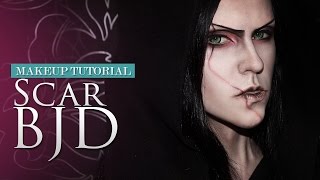 Makeup tutorial - [Scar BJD]