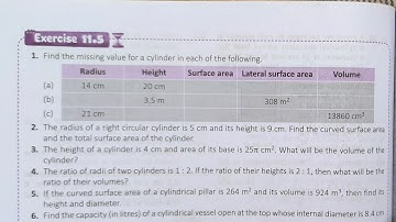 smart maths chapter 11 exercise 11.5| schand maths  class 8 ch-11 ex 11.5 q1 , q2| mensuration
