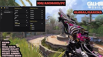 CODM MOD MENU APK COD MOBILE +WALLHACK +AIMBOT + ESP | DOWNLOAD CHEATS NO RECOIL CODM APP