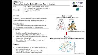 MACH Flow Machine learning for Swiss CH river flow estimation