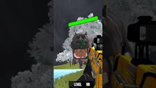 Crazy Hippo #dinohuntergame #games #dino #gaming #trending #androidgames #video #3d #roblox screenshot 3