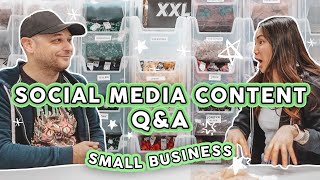 Studio Vlog #81 | SOCIAL MEDIA CONTENT Q&A WITH ME | Conversations AMP VISUAL Entrepreneur