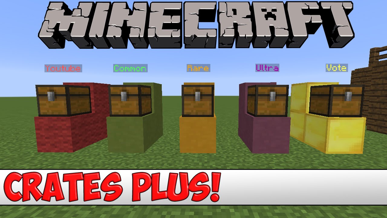 Minecraft Bukkit Plugin Crates Plus Tutorial Youtube