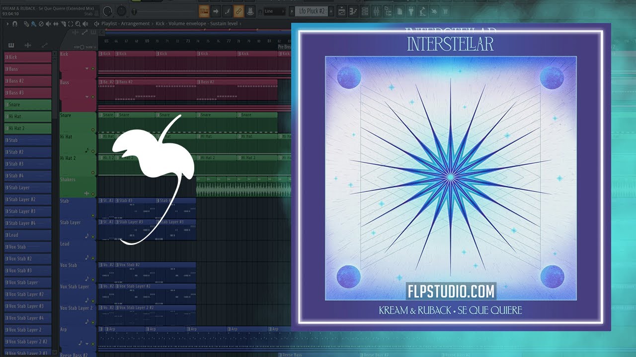 KREAM, RUBACK - Se Que Quiere (FL Studio Remake)