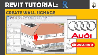 Revit Tutorial: How to create wall signage