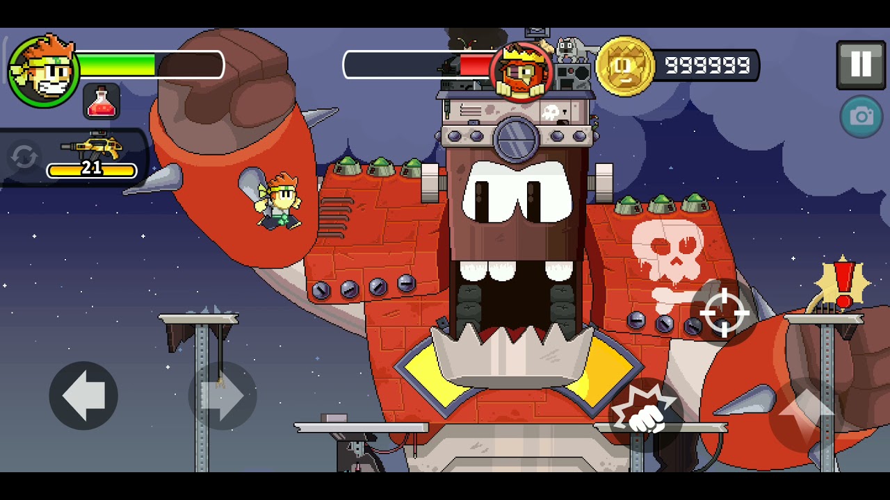 Последний босс в dan the man и концовка