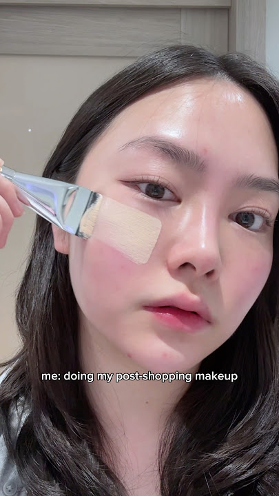 IT Cosmetics Nude Glow CC Cream really said glass skin makeup #makeup #glassskin #naturalmakeuplook