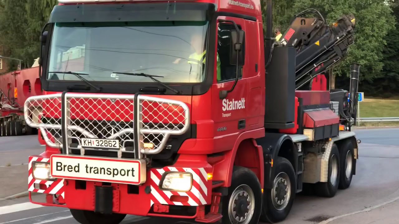 Statnett Oversize Generator Transport