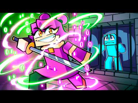A Menina Ninja Hacker me PRENDEU no Minecraft!