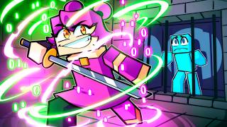 A Menina Ninja Hacker me PRENDEU no Minecraft!