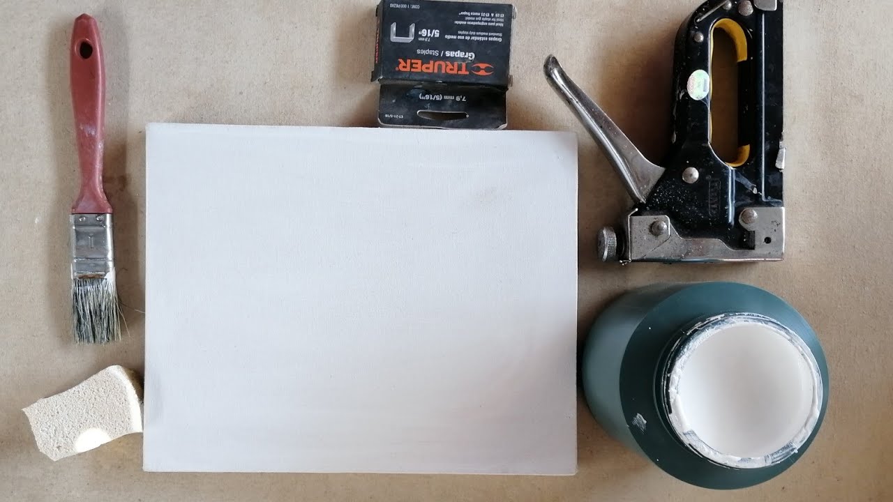 #79.Aprende a preparar tu LIENZO. Un SECRETO que NO te lo dirán 😲. Lo puedes hacer!!!!!!😲