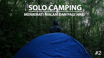 Bersantai di perkemahan, membuat api unggun, menikmati hidangan makan malam dan sarapan, ASMR