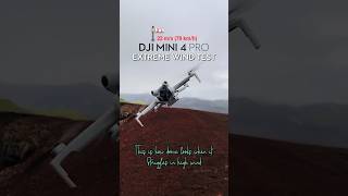 DJI MINI 4 PRO High wind stability test video footage #djimini4pro #dji #drone