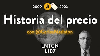 Historia del precio de bitcoin con Carlos Maslatón