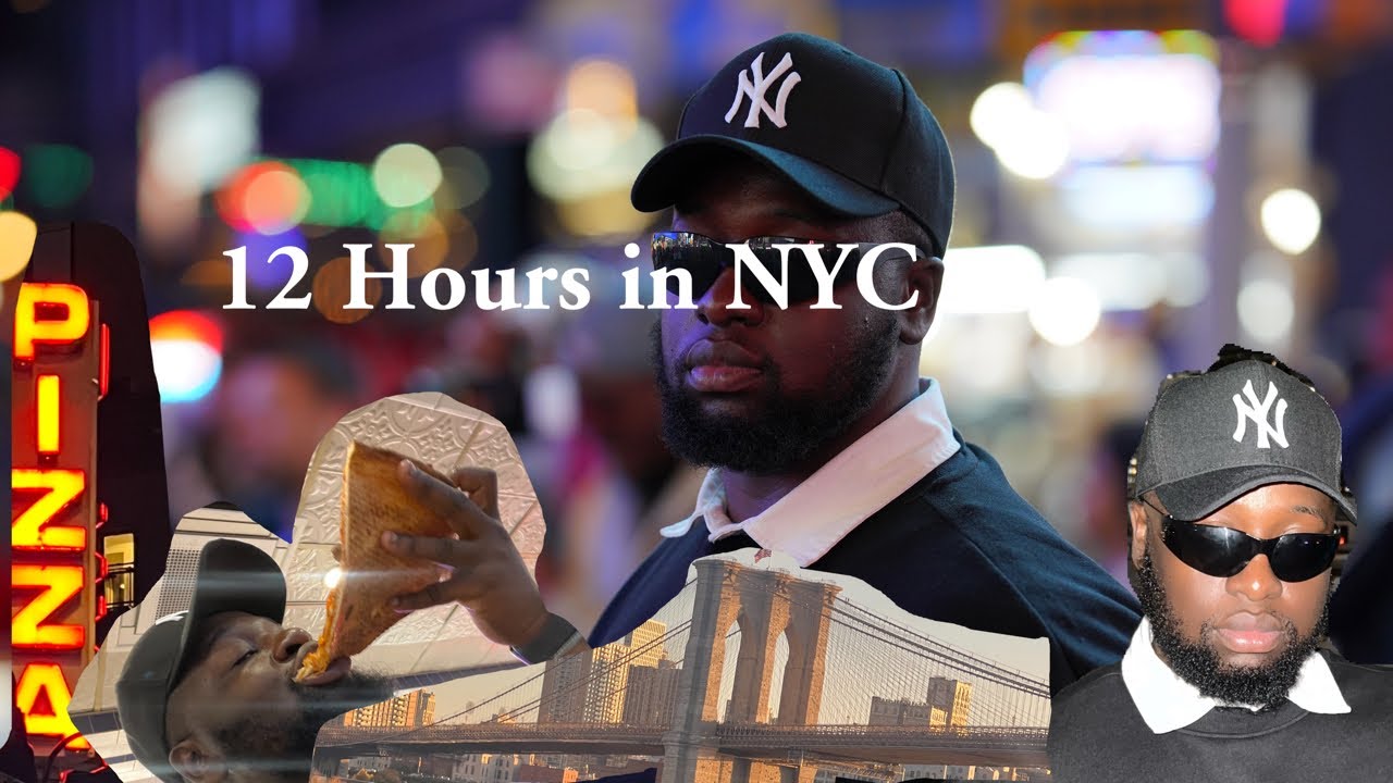NEW YORK CITY eats in 12 HOURS! Cuts & Slices, Chopped cheese, FUFU