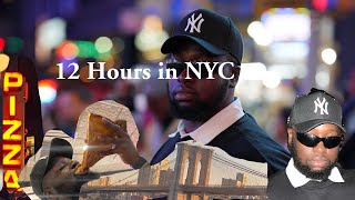 NEW YORK CITY eats in 12 HOURS! Cuts & Slices, Chopped cheese, FUFU + more! 🍕🗽