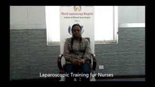 Laparoscopic Training for Nurses Introduction To Laparoscopy For Nurses