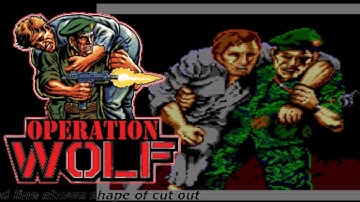 Operation Wolf 1CC playthrough | Sega Master System Kega Fusion
