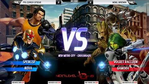 NLBC v.85 - Marvel vs Capcom Infinite - PG Coach Steve vs Noel Brown [1080p/60fps]