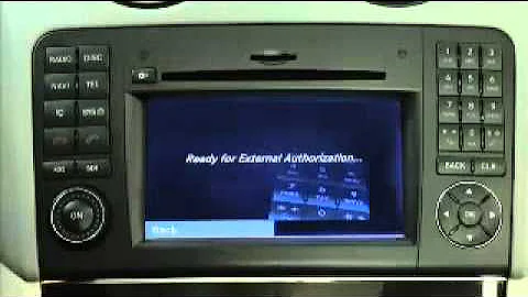 Bluetooth Phone Pairing SL, G, ML, GL and R Class