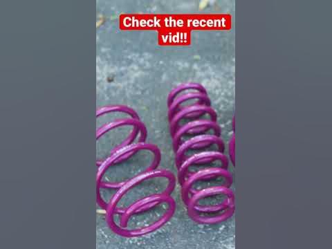 Are lowering springs worth it??? - YouTube