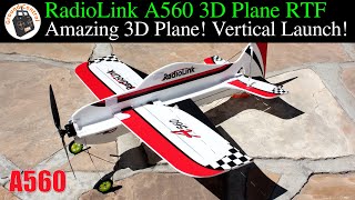 Amazing 3D Plane! Vertical Launch! Oh Yeah! RadioLink A560 Trainer 3D Plane with 5 Mode Gyro RTF! screenshot 2
