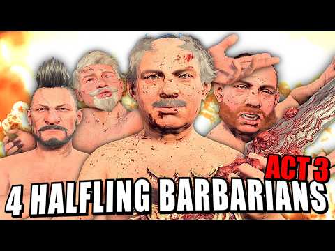 4 Halfling Barbarians - Final Act