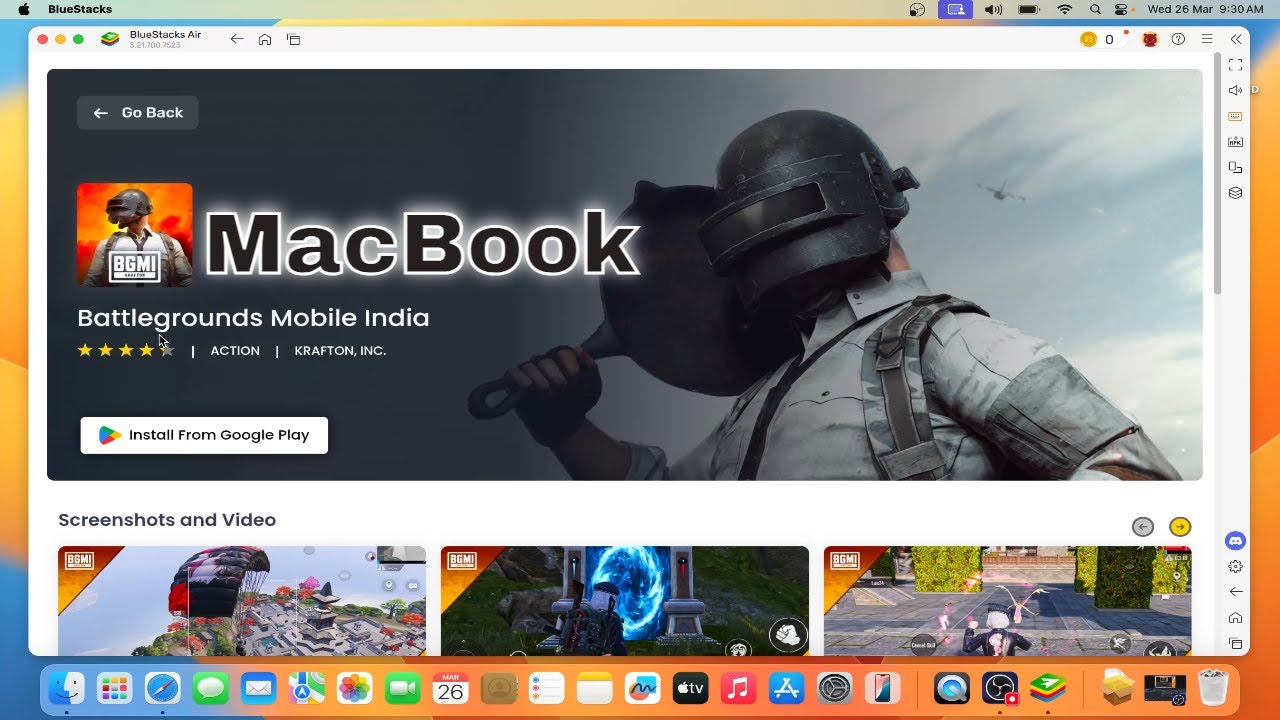 Как играть в PUBG Mobile на MacBook (M1, M2, M3, M4)