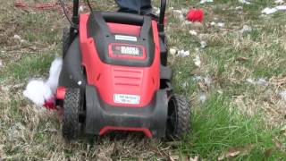 Elmo Vs Lawn Mower Warning Not For Young Children