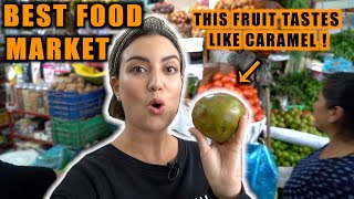 BEST FOOD MARKET - superfood that TASTES LIKE CARAMEL + Supermarket tour | Lima, Peru Lima Zip Code Peru