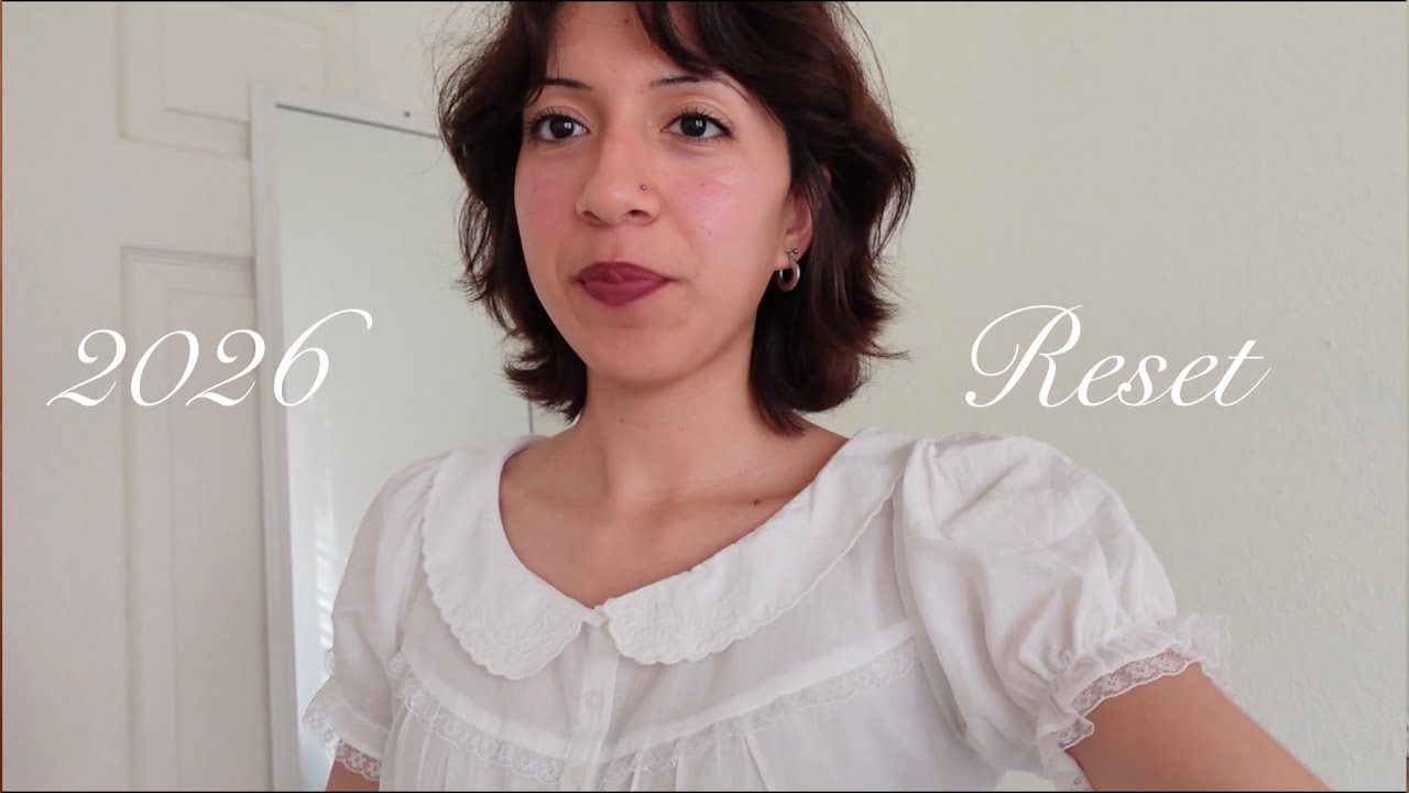 2026 reset: cleaning, organizing & vision boarding 