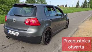 Kompletny układ wydechowy golf 5 gti 2.0 tfsi z przepustnicą full exhaust r32 look