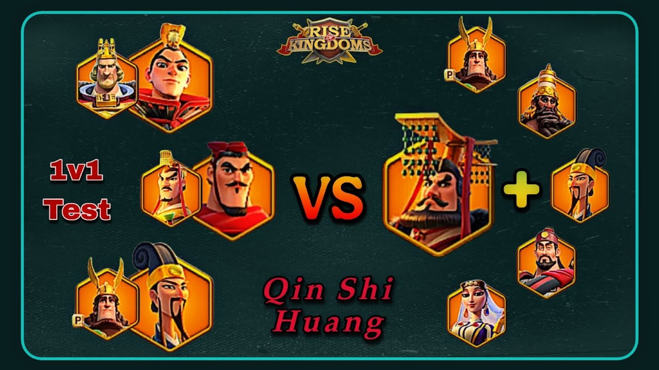 Qin Shi Huang 1v1 Test (vs Best Marches) - Rise of Kingdoms