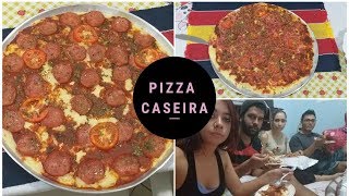 Receita Pizza Caseira De Liquidificador Refri Caseiro De Limão