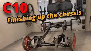 OTF Garage EP 75 Pulling the | Chassis | out from under the | 1967 C 10 | to Finish and Paint
