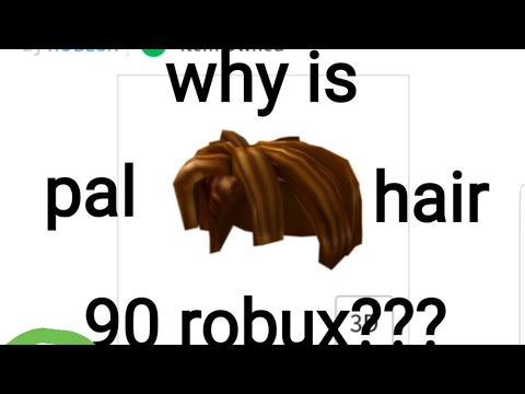 Why Is Bacon Hair 90 Robux Youtube - when bacon hair thinks he gets 9m robux
