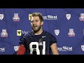 Bryce Wolma Spring Practice Press Conference Day 8