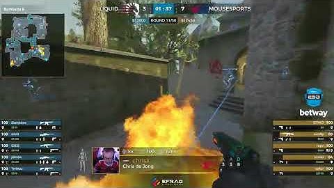 Twistzz triple kill hold Cbble. Liquid vs Mousesports cs go. ESG Tour Mykonos 2017