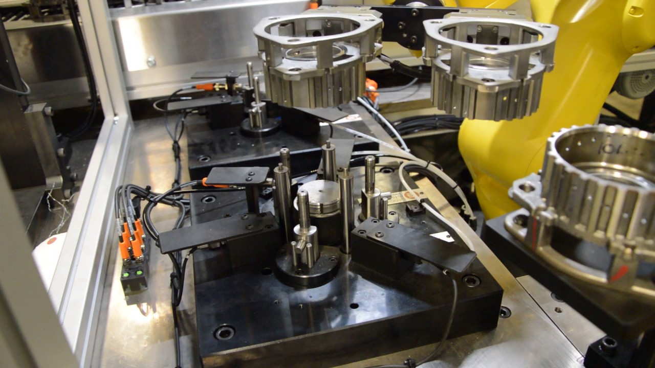 Inline automatic air gage