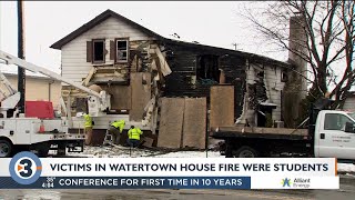 Victims in Watertown house fire were students, superintendent confirms