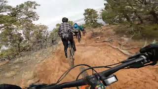 The most famous trail in Moab Utah The whole Enchilada Part 1 #mtblife #mtb #ytmtb #moabutah #emtb