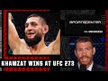 What Khamzat Chimaev proved at UFC 273 vs. Gilbert Burns | SportsCenter